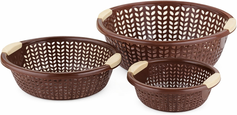 TRENDBOXX Nylon, Plastic Bread Basket(Multicolor)