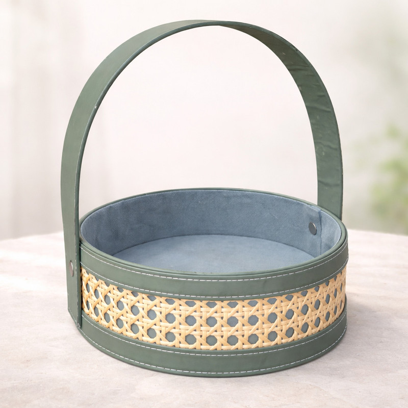 Yashastrendz Silicone Bread Basket(Green)