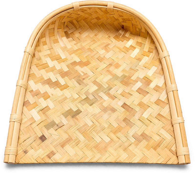 EcoBamboo Bamboo Bread Basket(Yellow)