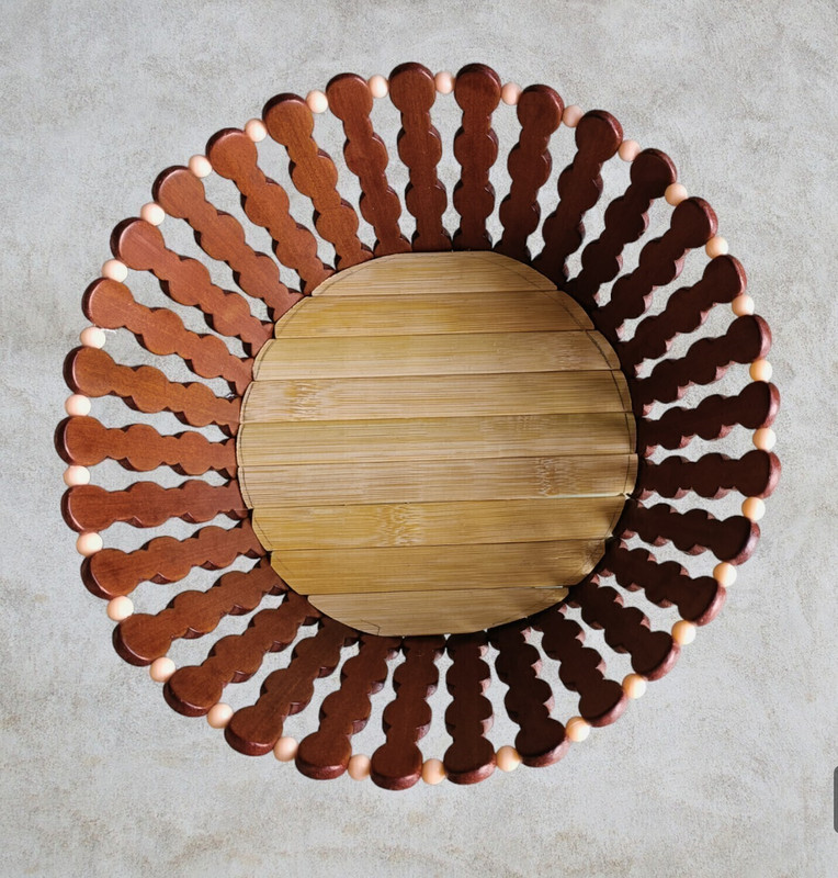 Butee Bamboo Bread Basket(Brown)