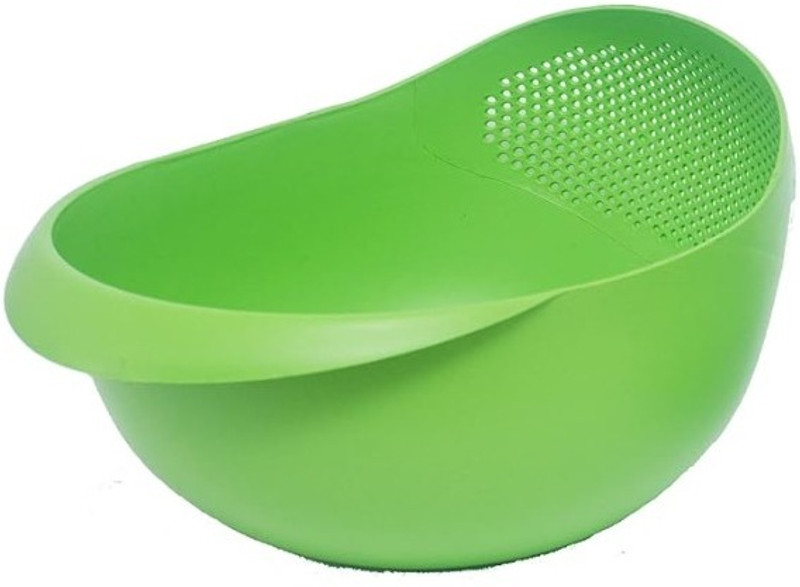 TC FASHION Plastic Bread Basket(Green, Grey)