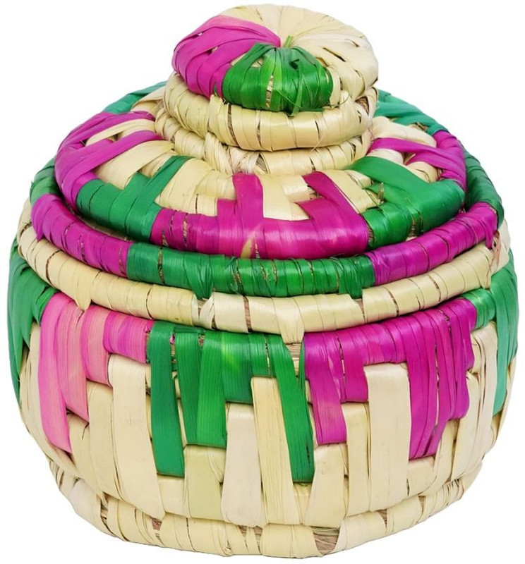 DIGSMORDEN Steel, Plastic Bread Basket(Multicolor)
