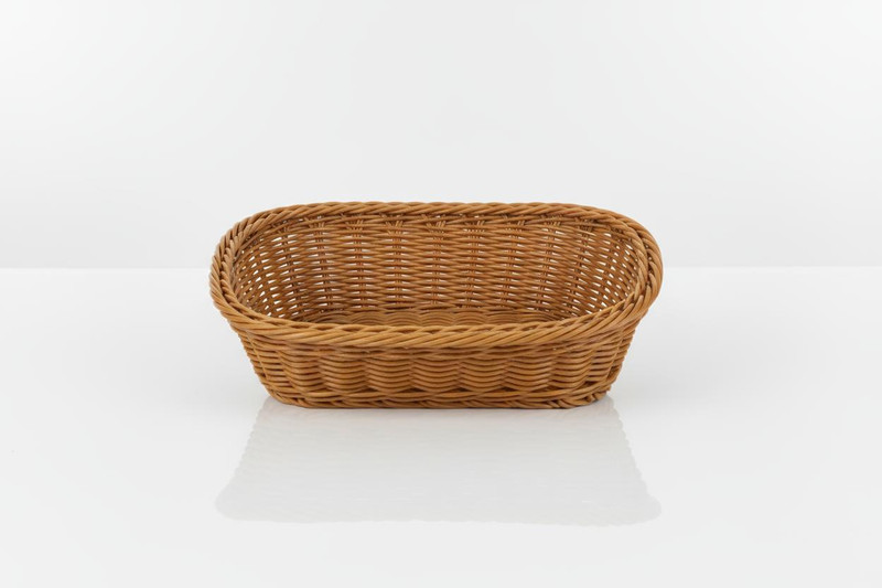 Professional Empire Exx Plastic Bread Basket(Brown)