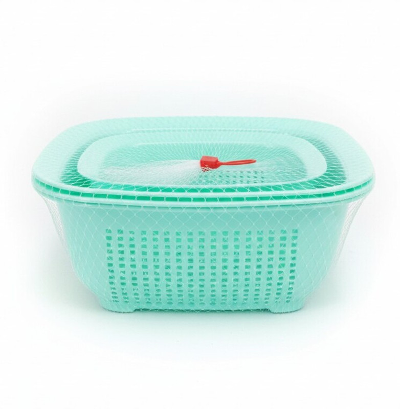 MTSTORE Plastic Bread Basket(Blue)
