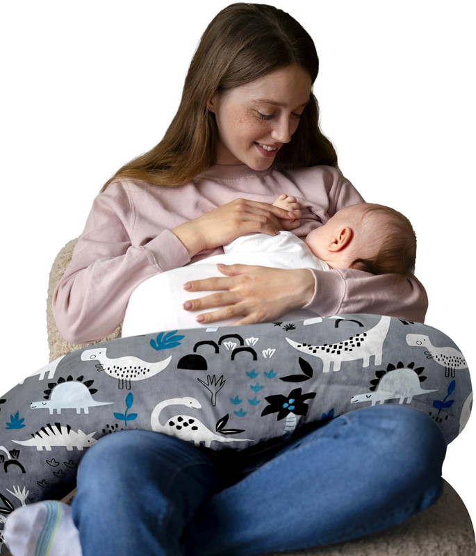 Toytoria Cotton Milk feeding pillow for baby Nursing Support for mother Breastfeeding Pillow