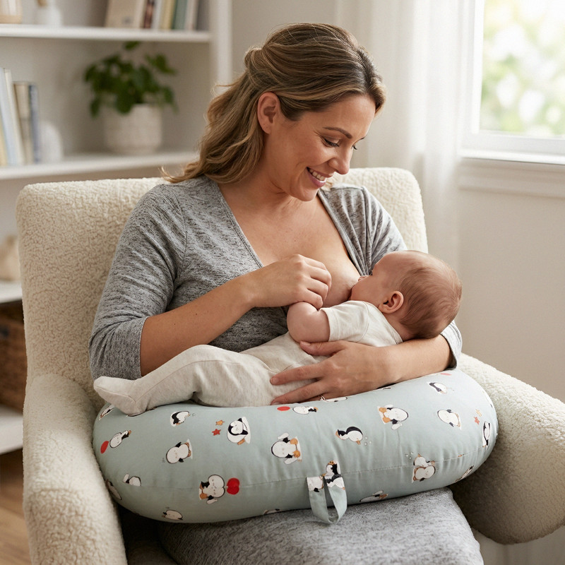 MONIMINI Breast Feeding Pillow Breastfeeding Pillow