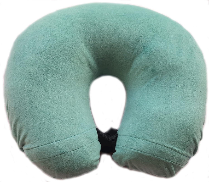 GRAPIFY Breast Feeding Pillow for Newborn Baby Support Cushion in Sea-Green Breastfeeding Pillow
