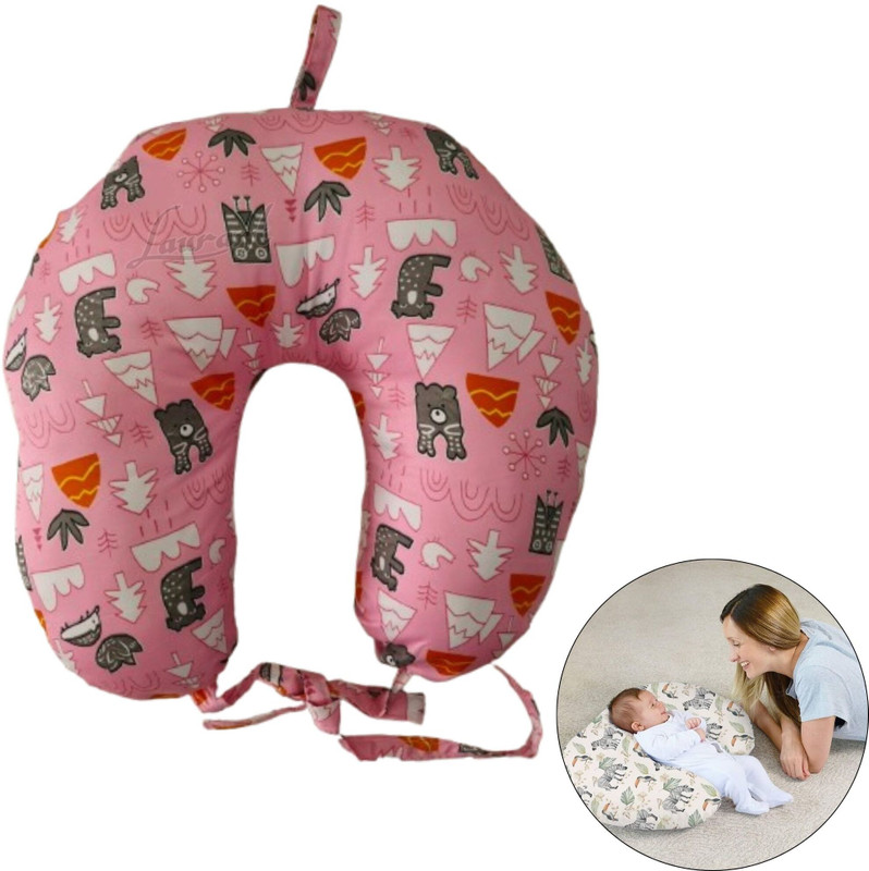 Laurant Ergonomic Support for Nursing Moms & Babies Breastfeeding Pillow