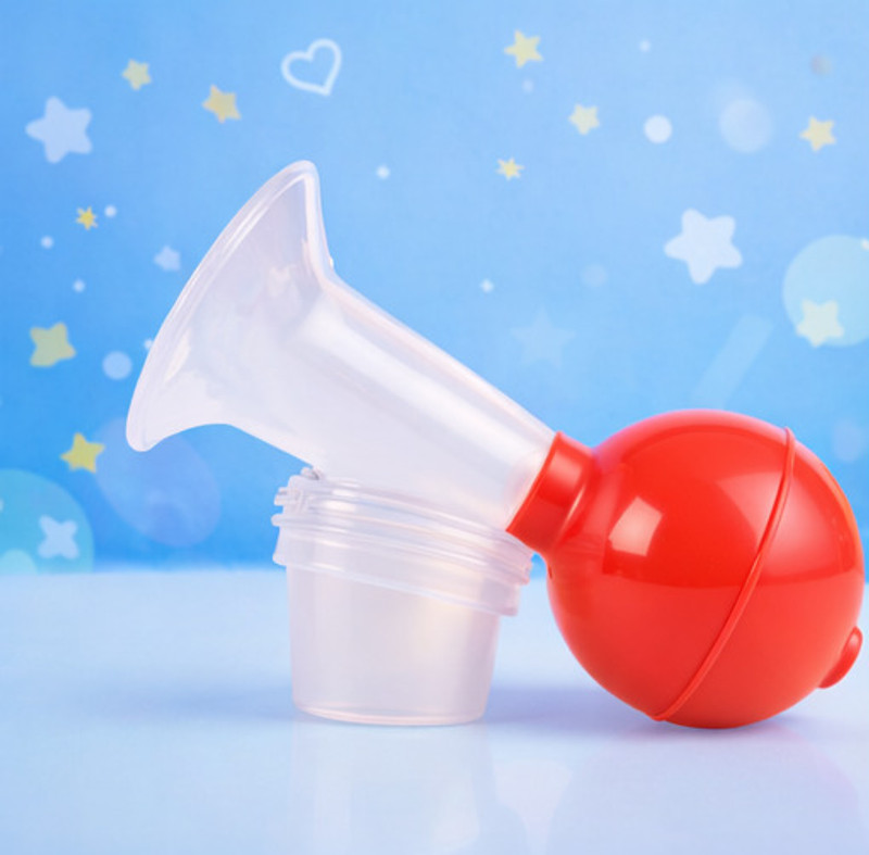 OSE Compact Breast Pump Manual | Easy Grip & Efficient Pumping - Manual(Red, White)