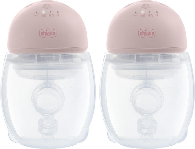Chicco Double Wearable Breast Pump - Electric(Pink)