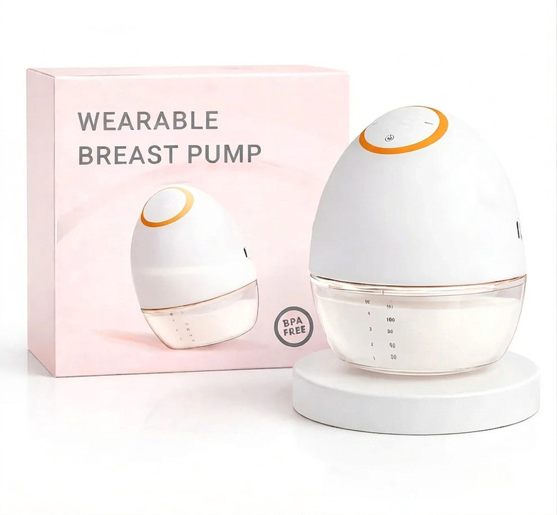 terich Working Moms, USB Rechargeable, Anti-Backflow System, Large Capacity 180ml  - Electric(White)