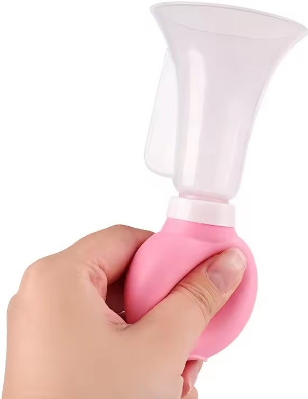 BANQLYN Portable Manual Breast Pump for Breastfeeding Moms (Multicolor)  - Manual(Multicolor)