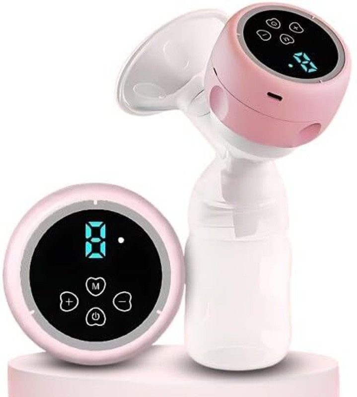 Vastarpara Electric Breast Pump for Mothers – Portable USB Rechargeable - Electric(White)
