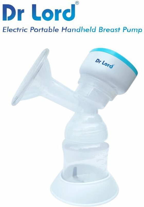 Dr Lord Handheld Portable Electric Breast Pump - Electric(White)
