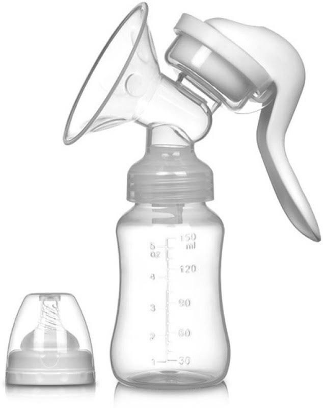 OSR MEDPLUS Manual Breast Pump - Soft & Gentle - Manual - BPA Free (White) (Pack of 1) - Manual(White)