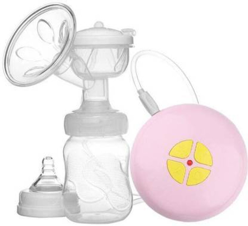 Dr care Electric Breast Feeding Pump Silicon PP BPA With Milk Bottle Sunction Machine  - Electric(White)