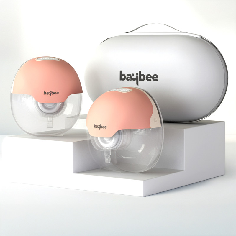 baybee CuddleFlow Electric Breast Pump for Feeding Mothers 3 Modes & 15 Level Suctions - Electric(Orange)