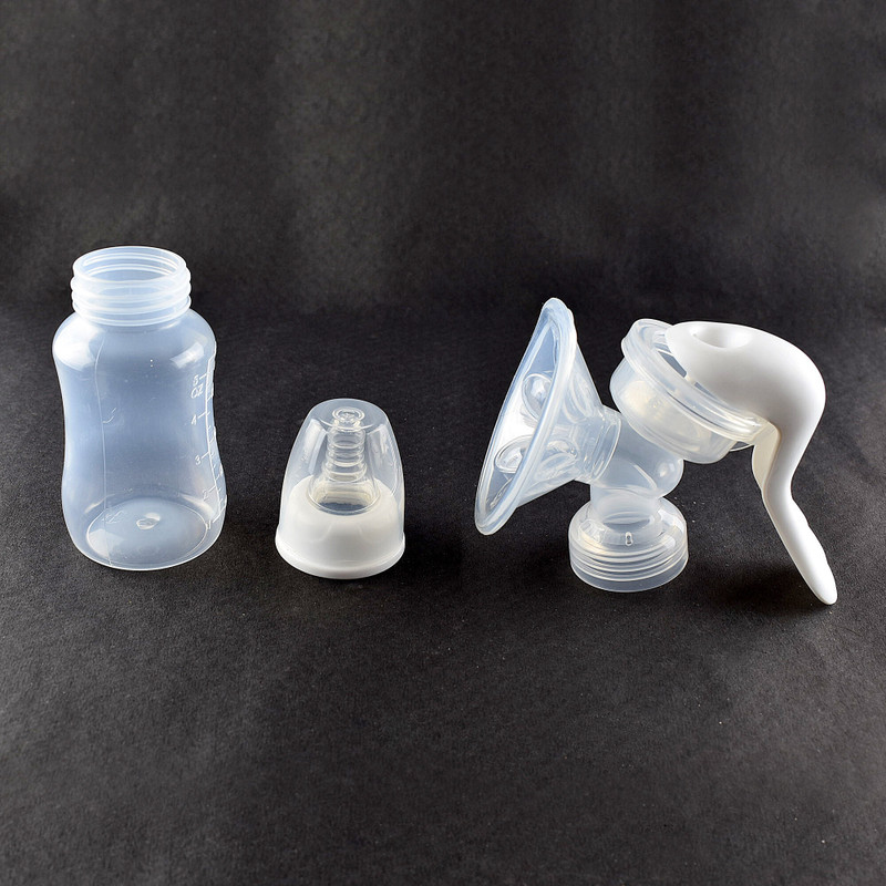 Anu Single Hand Breast Pump with Comfort & Expressing More Milk  - Manual(White)