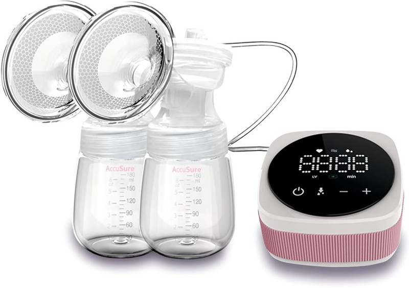 AccuSure ELECTRIC DOUBLE BREAST PUMP - Electric(White)