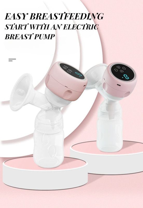 ECOABI Electric Breast Pump  - Electric(Pink)