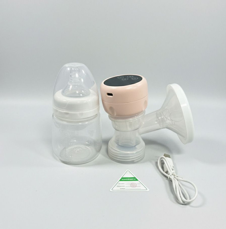 RIGHTCHOICE Portable Electric Breast Pump - Electric(Peach, White)
