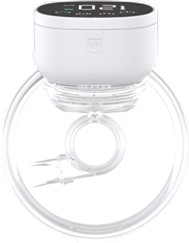 MISK Breast Pump 1200 mAH, 3 Modes & 9 Levels,210 ML Milk cup, BPA Free - Electric(White, Black)