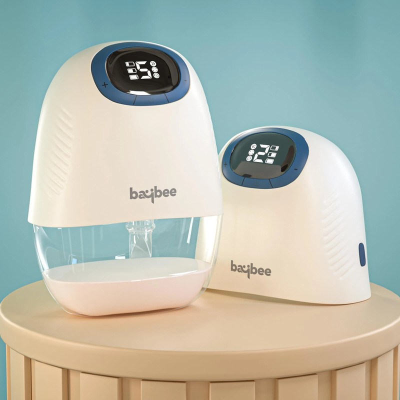 baybee Wearable Electric Breast Milk Pump For Mothers, Automatic Milk Pumping Machine - Electric(White)