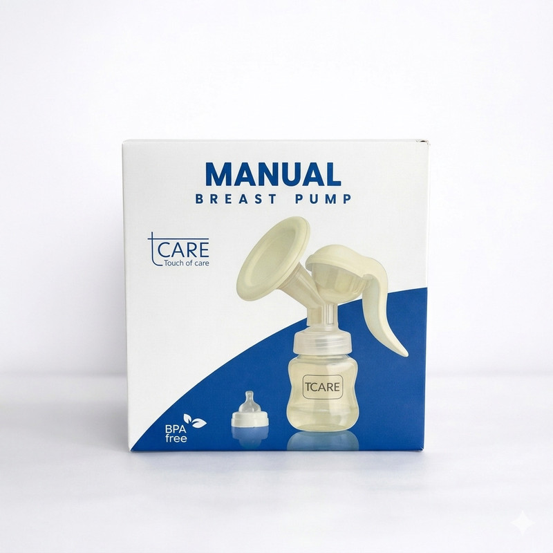 Tcare Manual Breast Pump  - Manual(White, Cream, Brown)