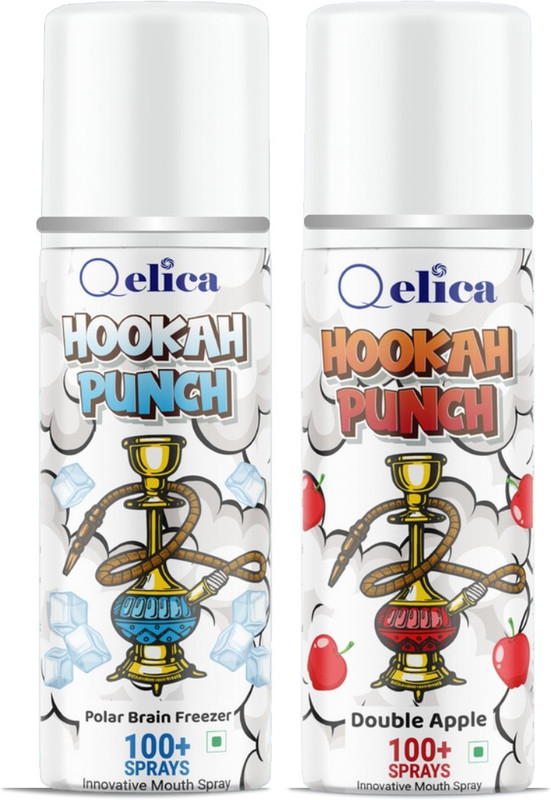 Qelica Polar Brain Freezer & Paan Magahi Sugarfree Instant Mouth & Breath Spray(20 g)