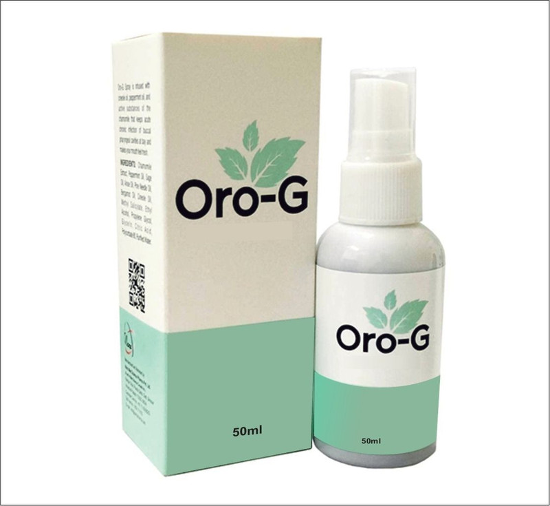 Oro-G Throat Spray, Soothing Throat Spray For Instant Relief & Freshness - Spray(50 ml)
