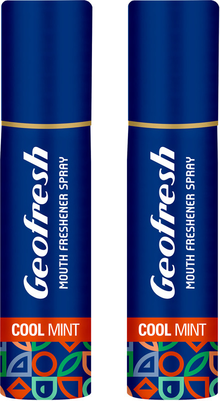 Geofresh Cool Mint Mouth Freshener, Instant Fresh Breath, Fights Odour & Supports Hygiene Spray(15 g)