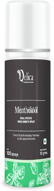Qelica Menthekool Oral Hygiene Fresh Breath Spray French Touch for Everyday Freshness Spray(10 g)