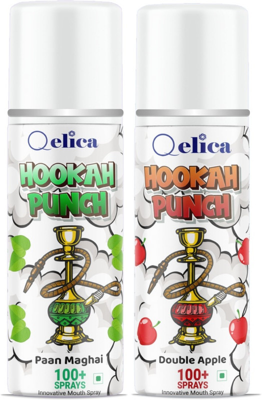 Qelica HP Dubai Special And Double Apple Sugar Free Instant Mouth and Breath Spray(20 g)