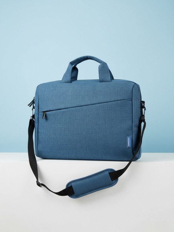 ONEGO Stylish & Sturdy Laptop & Tablet Carrying Case | Office & Messenger Bag Medium Briefcase - For Men & Women(Black)