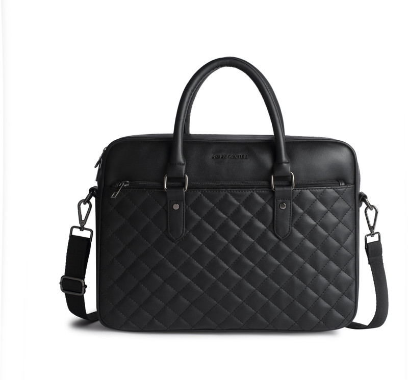 Gauge machine 16" Laptop bag Medium Briefcase - For Men & Women(Brown)