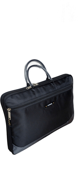 MISHK Laptop Sleeve Carry Case for 16 inch Laptop Messenger Executive Office Bag Large Briefcase - For Men(Black, Grey)