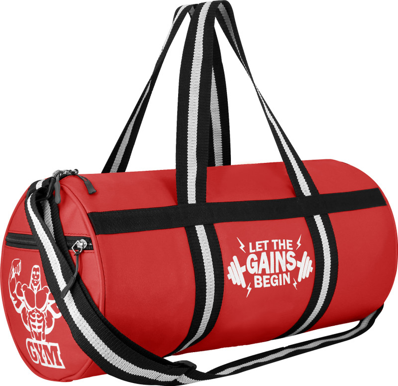 KINZA GYM Bag For Boys Large Briefcase - For Boys(RED)