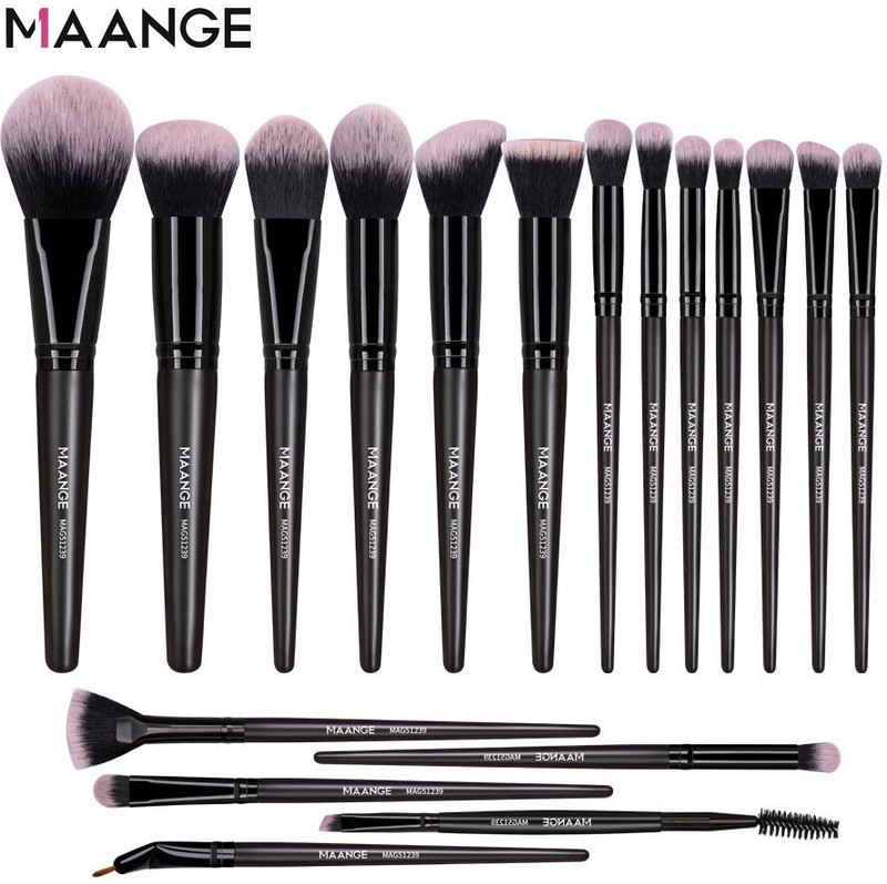Maange 18 Pcs Professional Makeup Brush Set(Pack of 18)