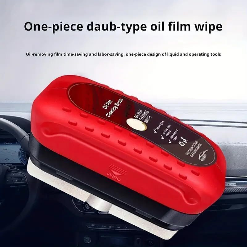 Helu International Car Oil Film Cleaning Brush for Windshield Headlight Cleaning Kit(120 ml)