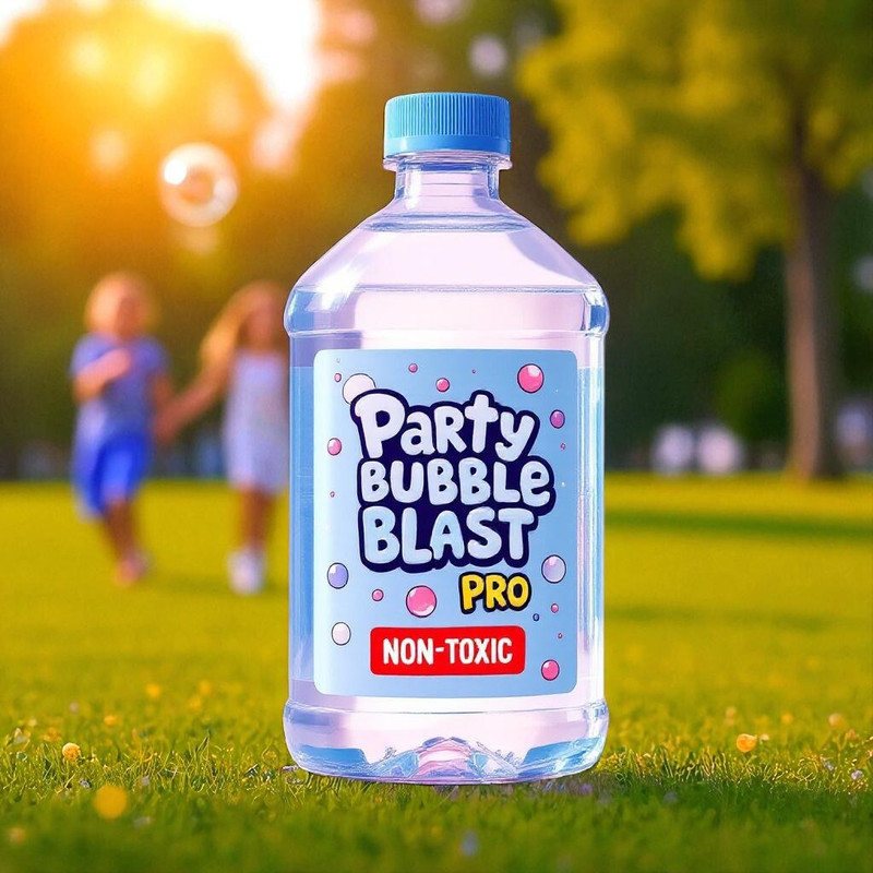 BubbleBlastPro Bubble Machine Liquid(500 ml)