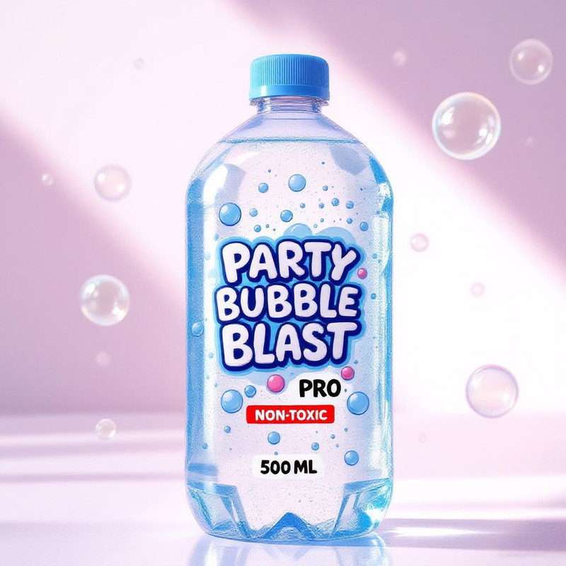 BubbleBlastPro Bubble Machine Liquid(500 ml)