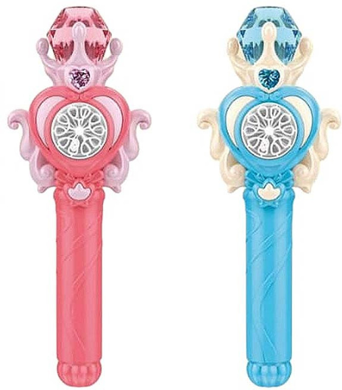 wewrapsmile Magic Bubble Wand for Kids, 10 Holes Bubble machine Solution Water Gun(Multicolor)