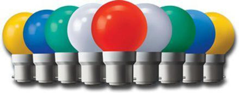 ambert 0.5 W Color Changing Globe B22 LED Bulb(Multicolor, Pack of 10)