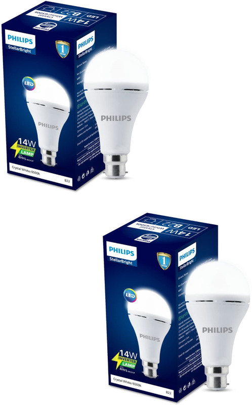 PHILIPS ‎929003707101_2 4 hrs Bulb Emergency Light(White)