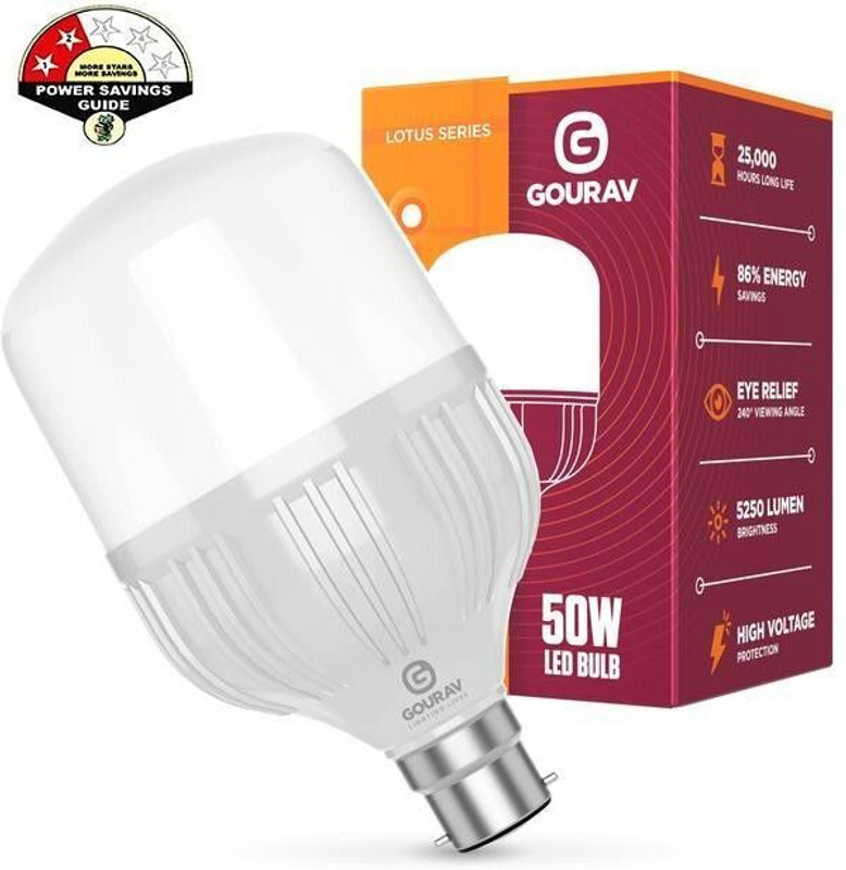GOURAV 10 W Eye Safety Compliance Mushroom B22 LED Bulb(Blue)