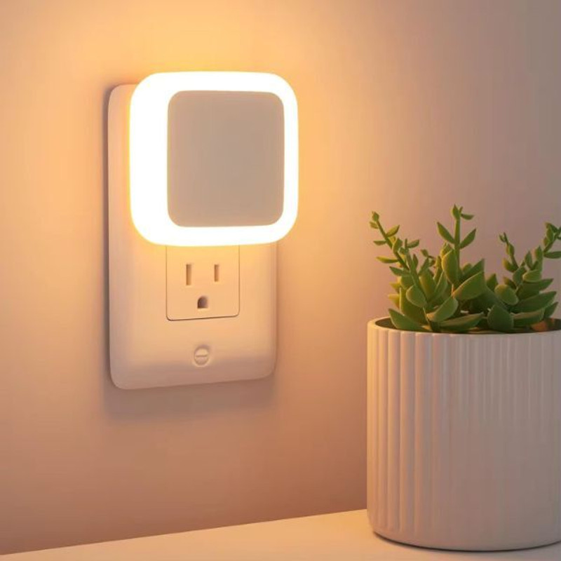 H Decor 0.5 W Basic Decorative Plug & Play Night Bulb(Yellow)
