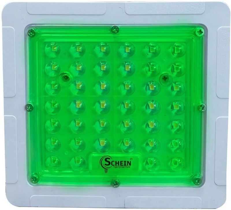 SCHEIN 30W LED Flood Light, IP66 Waterproof Outdoor Spotlight for Garden, Garage, Pink Flood Light Outdoor Lamp(Green)