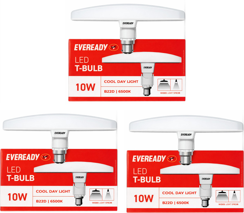 EVEREADY 10W B22 T-BULB 10 W 10 cm Tube Light(White)