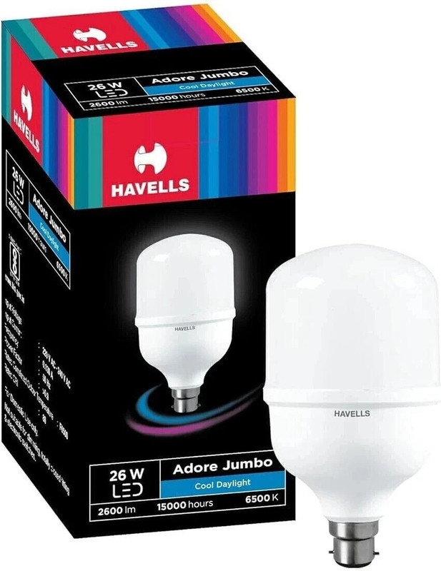 HAVELLS 15 W Basic Standard B22 LED Bulb(Purple)