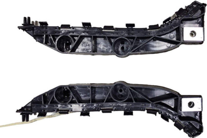 PwX FRONT BUMPER BRACKET/LOCK FOR HONDA CIVIC - 2 PEC Bumper Cap(Pack of 2)